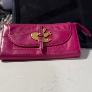 Petal to the metal hot pink wallet